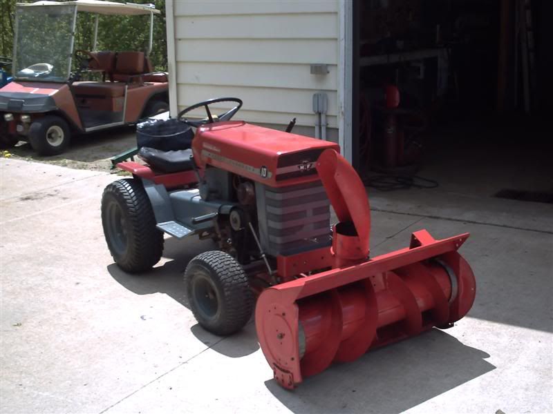 Massey Ferguson snow blower Massey, Snapper, AMF Tractor Forum GTtalk